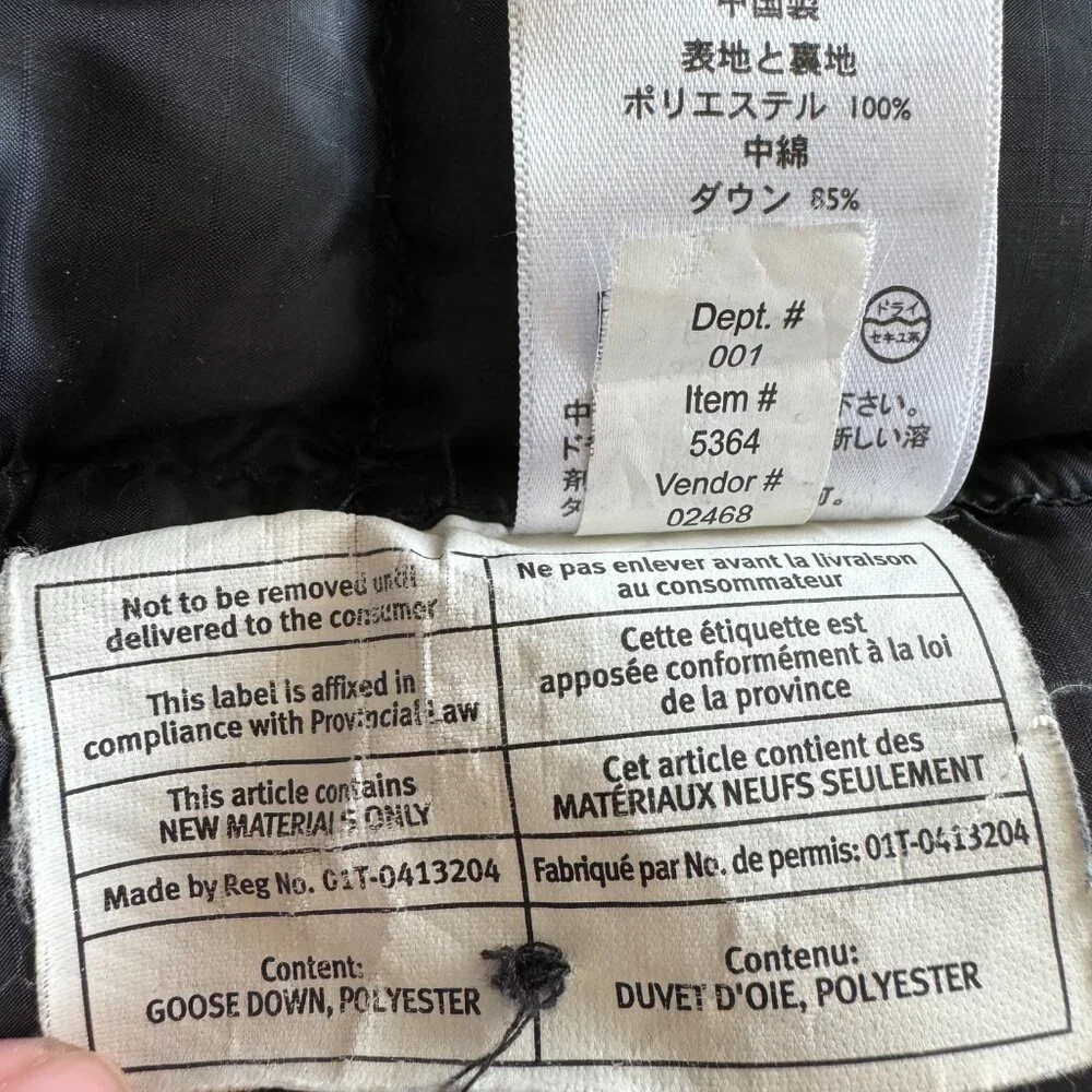 Vintage Eddie Bauer - Kara‎ Koram - Goose Down Parka Jacket - Black - Small